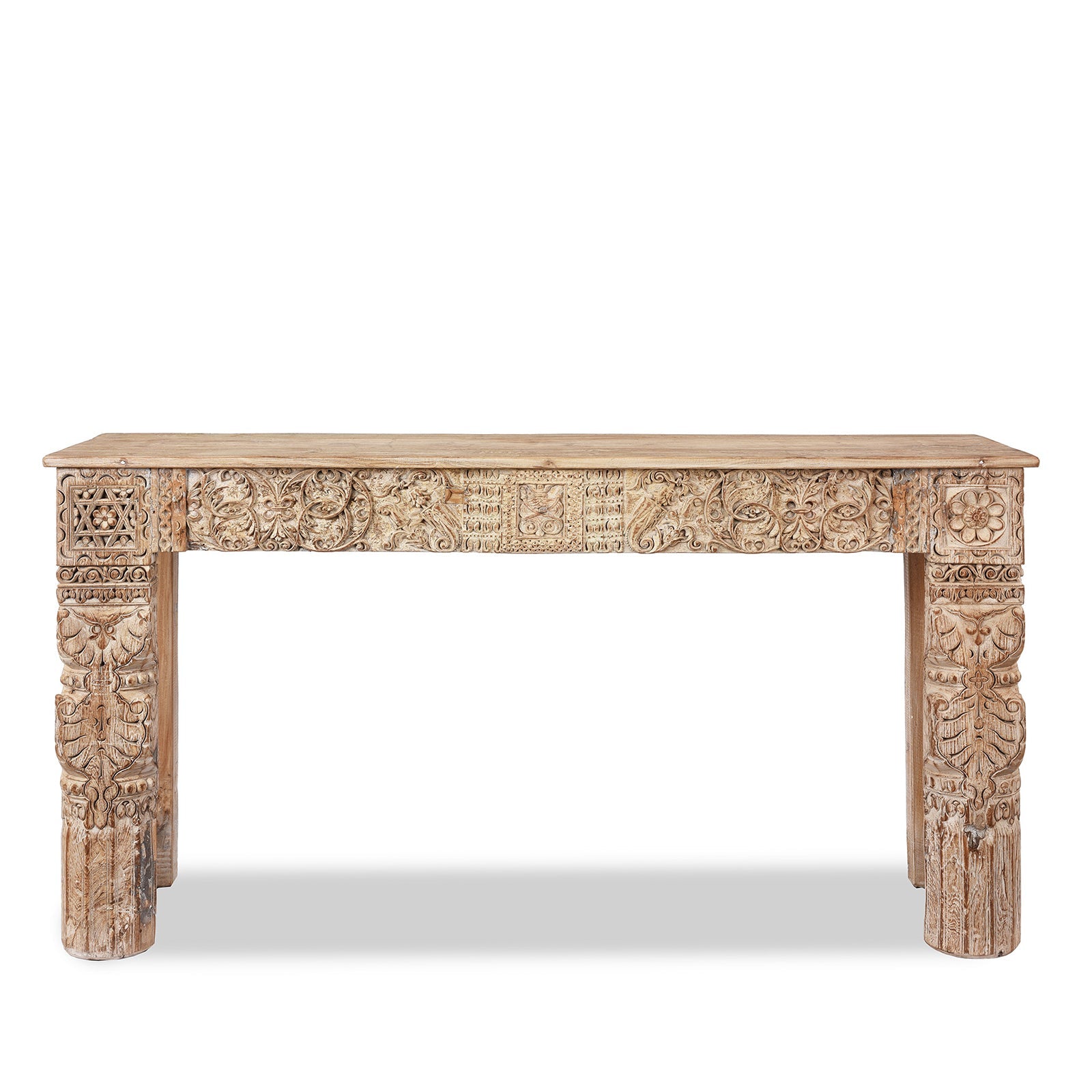 Indian Reclaimed Teak Console Table