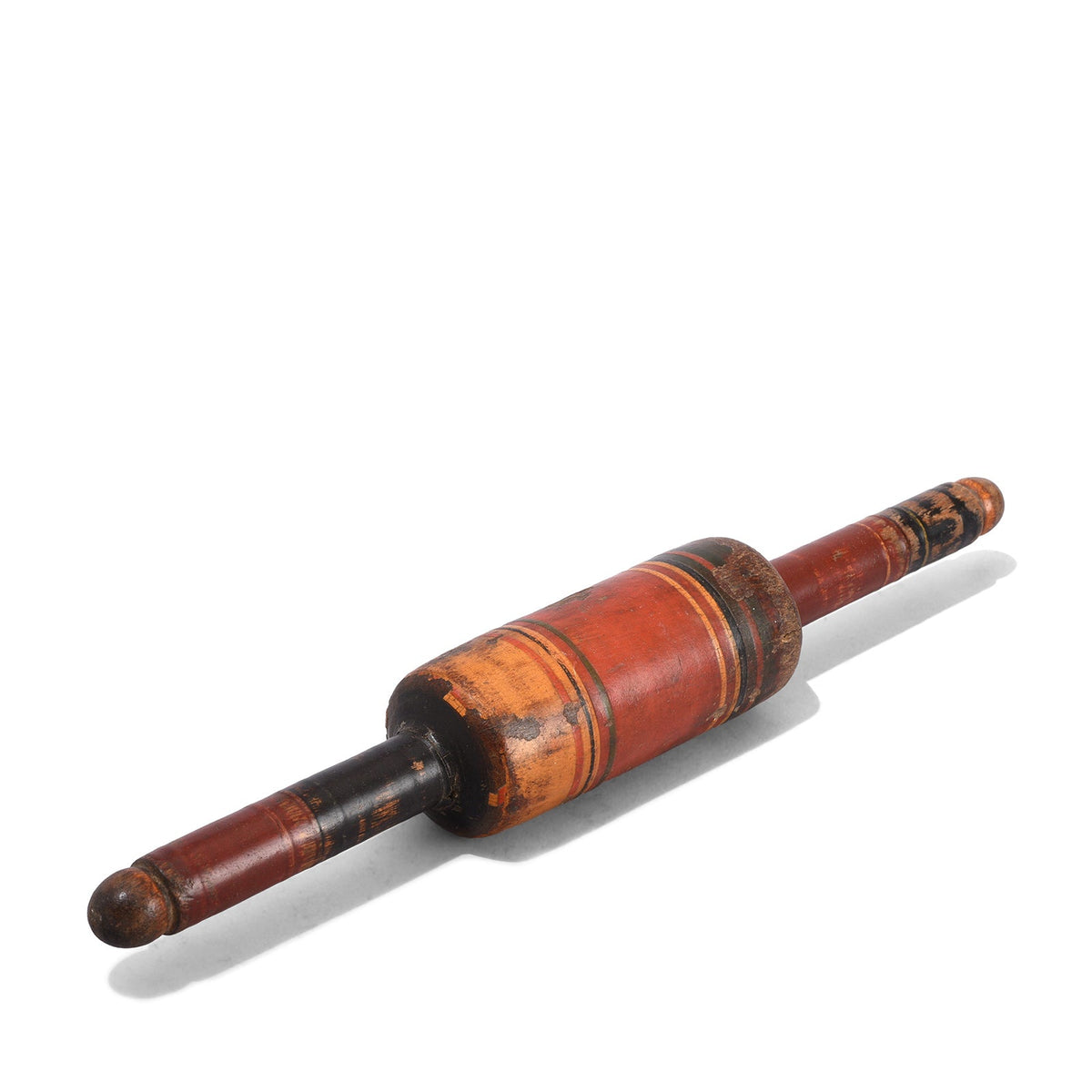 Vintage Lacquer Chapati Rolling Pin - Ca 1920