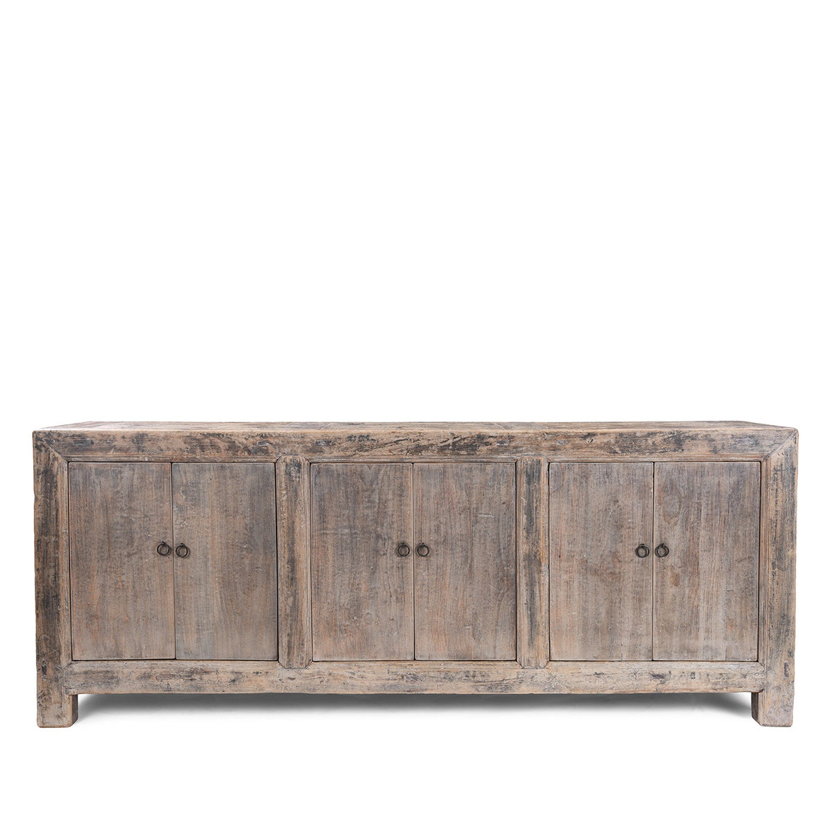 6 Door Elm Sideboard From Mongolia