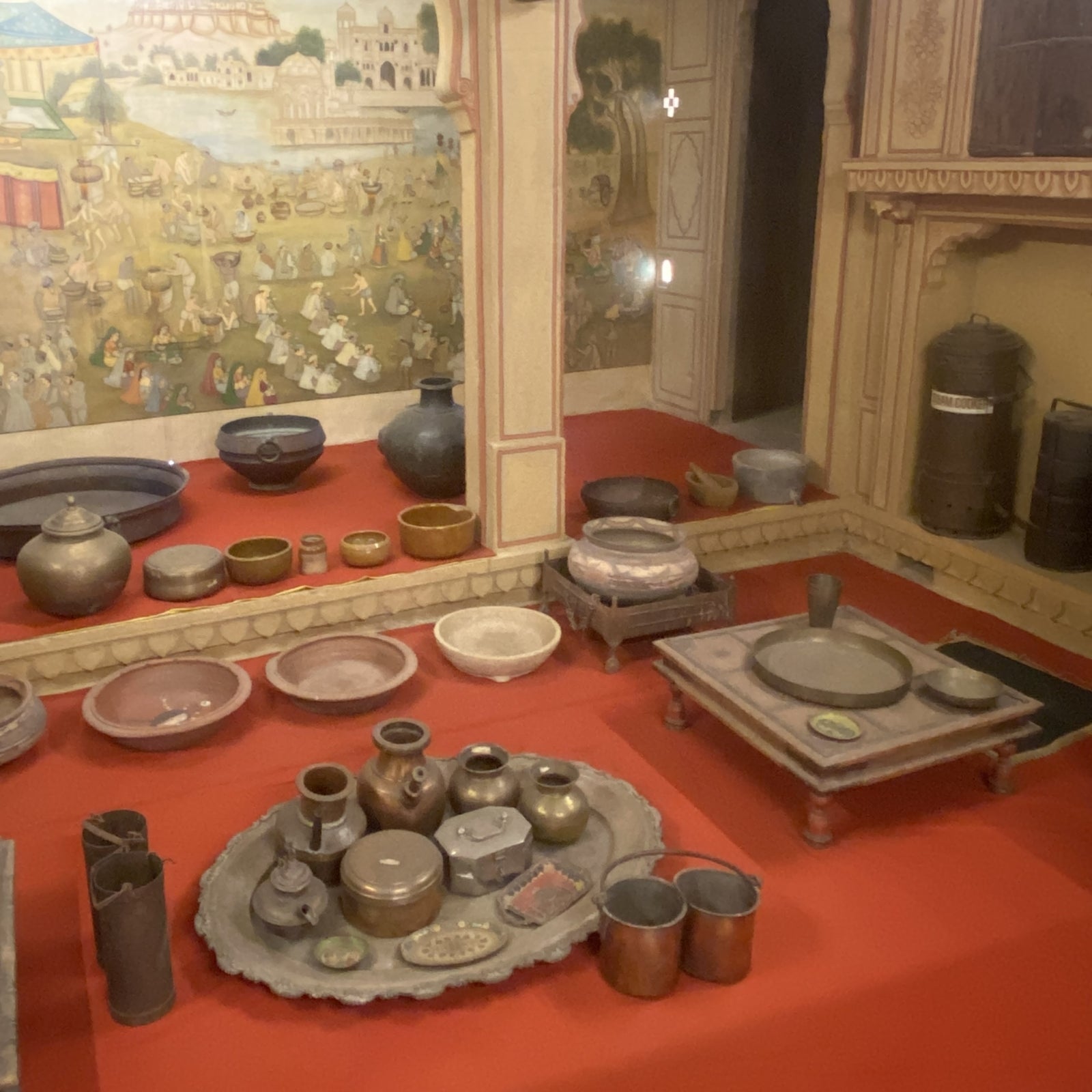 Bajot Low Table From Shekhawati - 19th Century