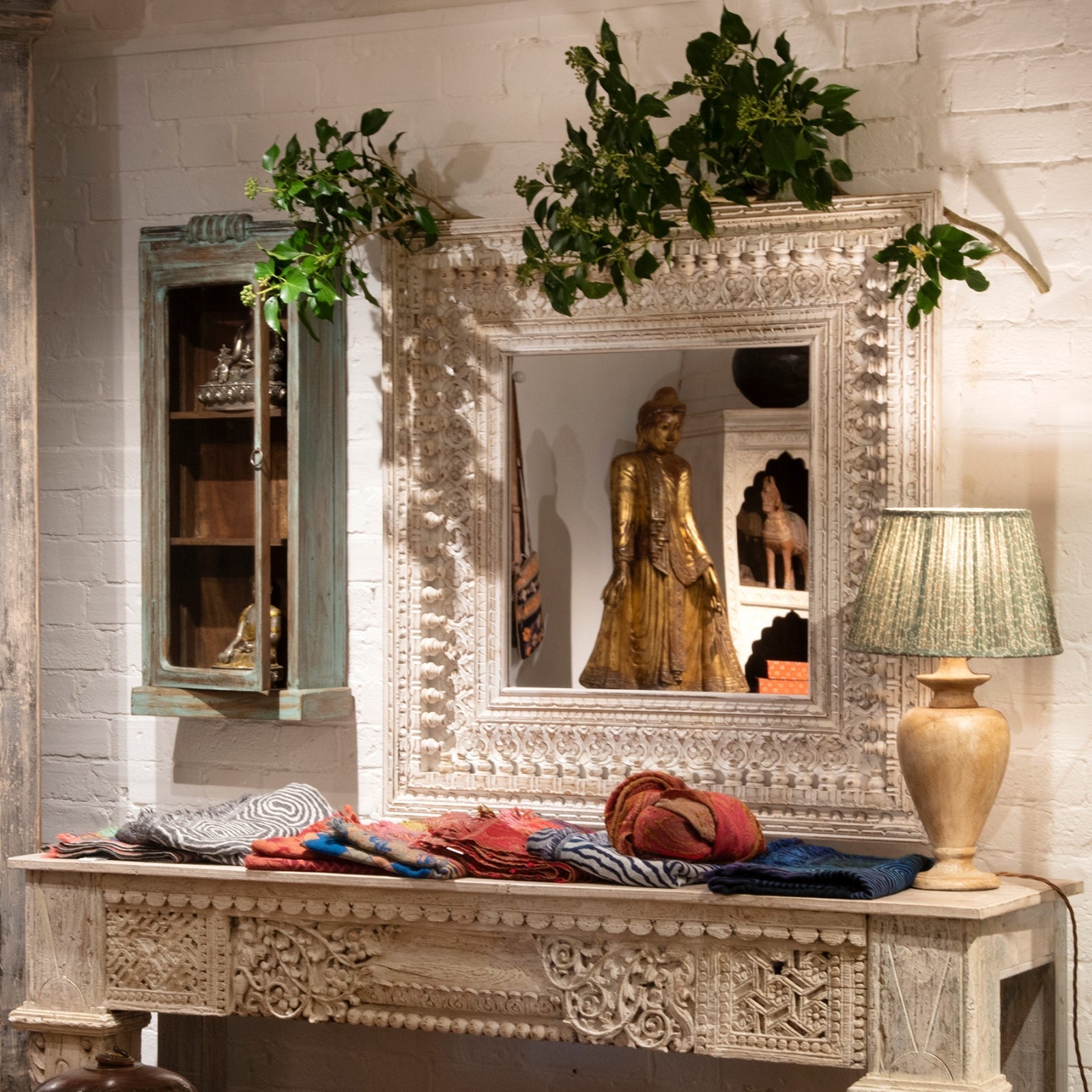 Indian Square Mango Mirror