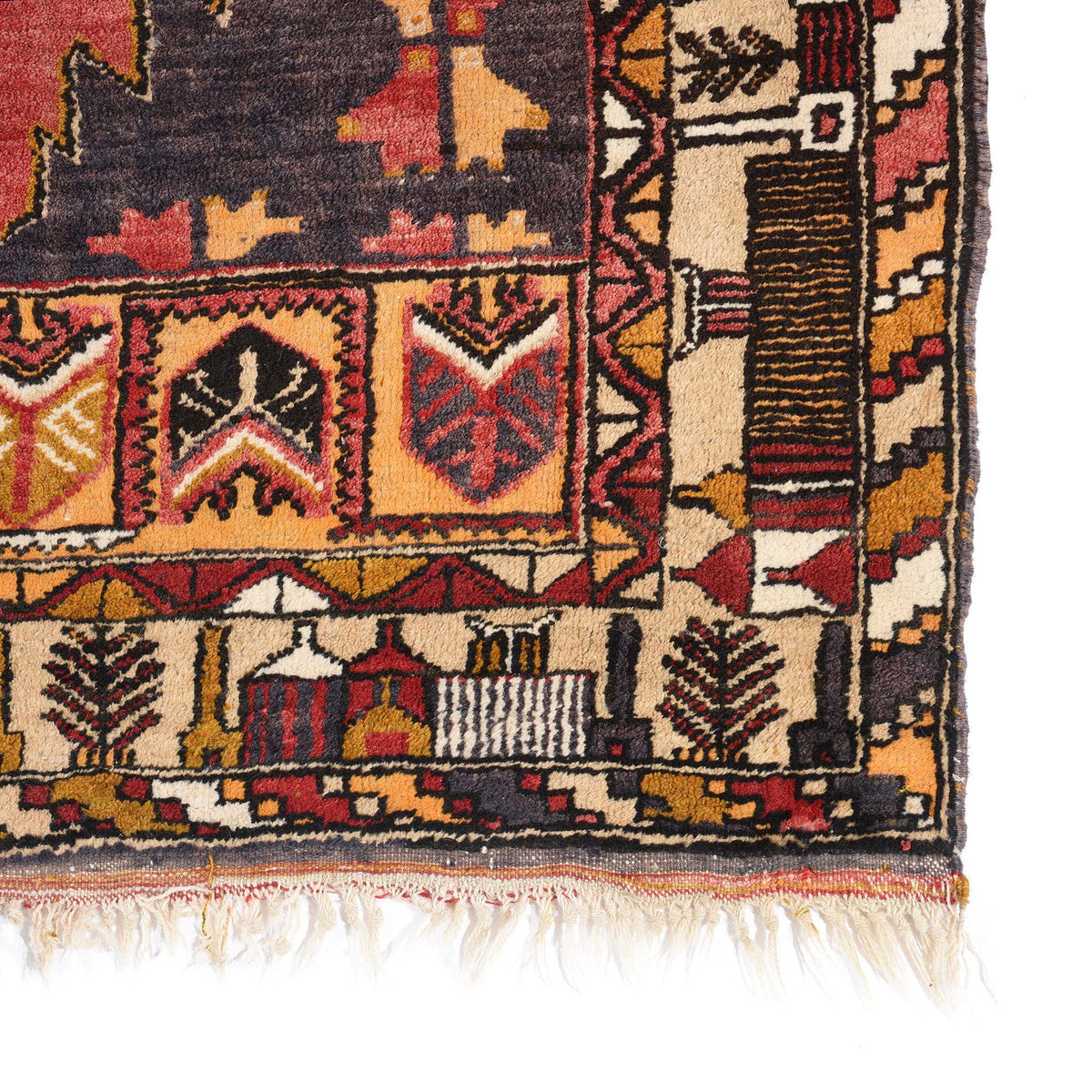 Anatolian Konya Prayer Rug - Ca 80 yrs old 245 x 125 cm