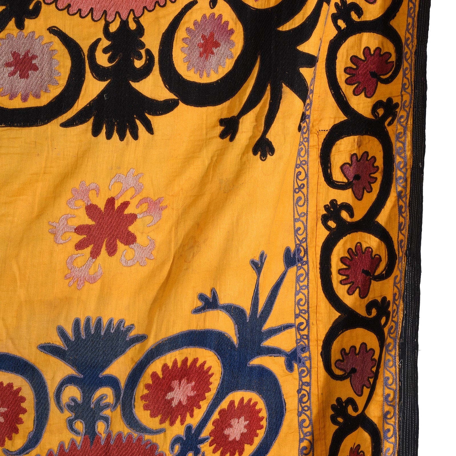 Vintage Suzani From Uzbekistan - Ca 1970 (324 x 200 cm)