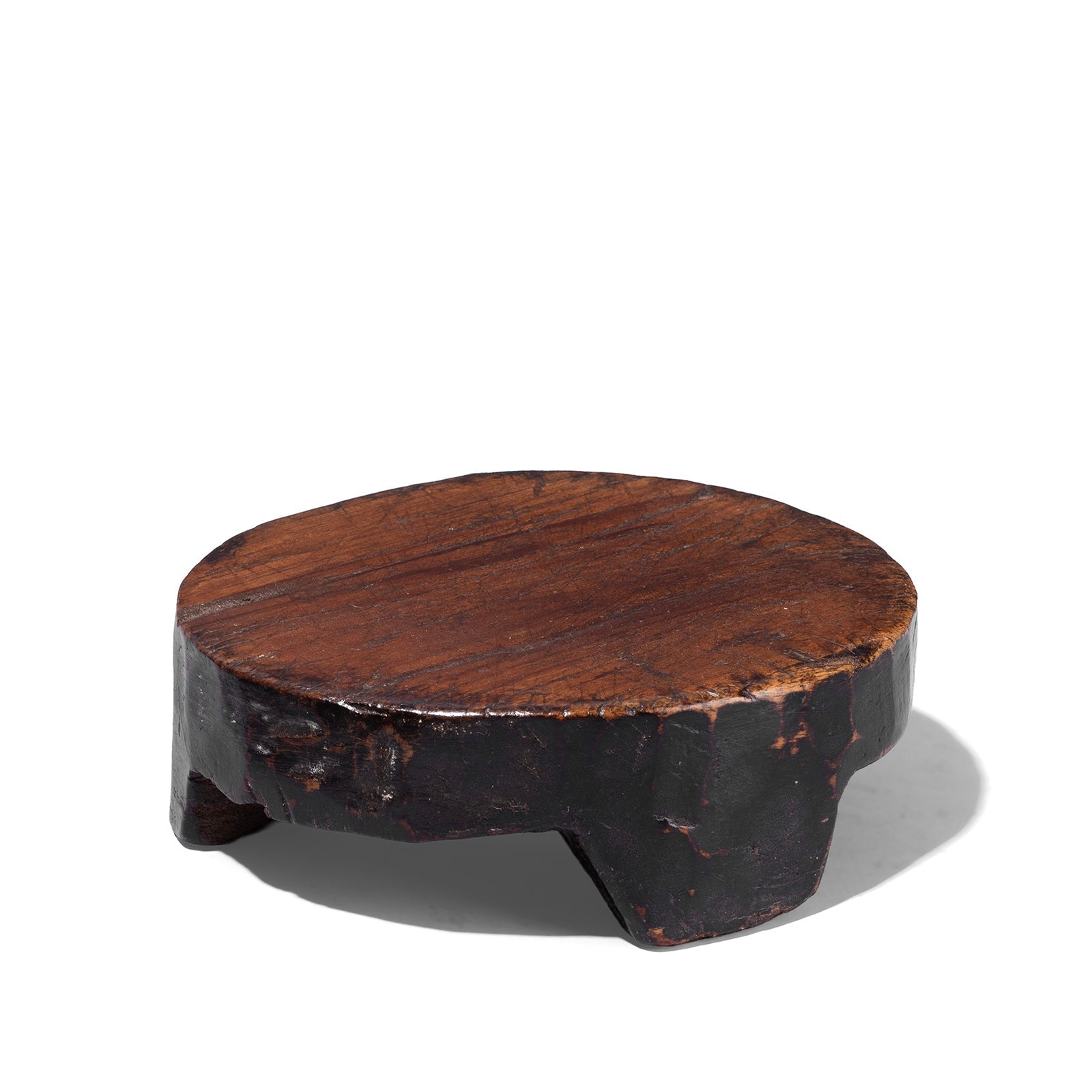 Teak Chapati Board From Rajasthan - 19th Century