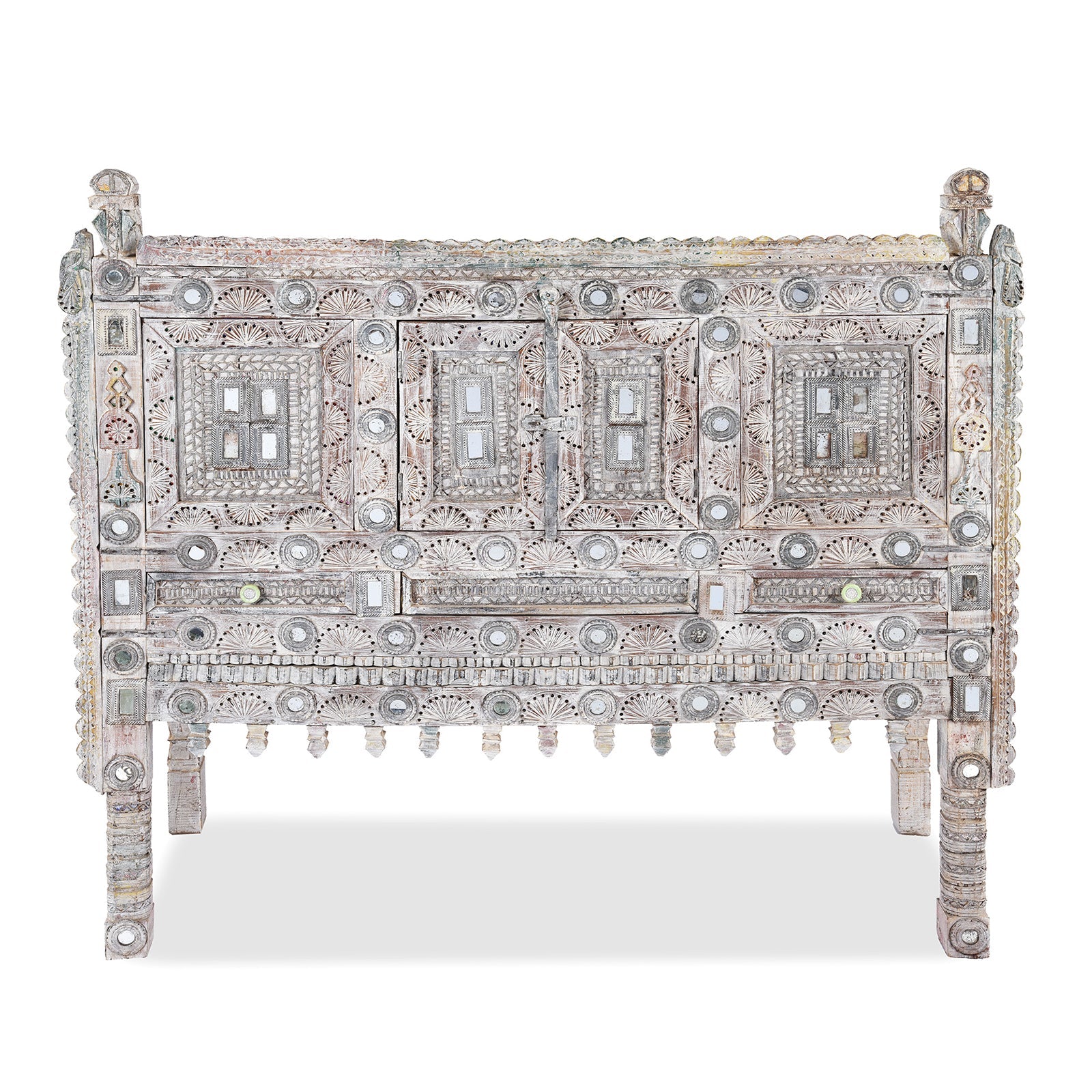 Rubari Damchiya Dowry Chest From Kutch - Ca 1940