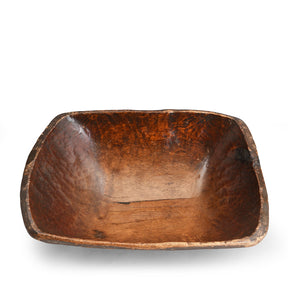 Old Tibetan Wooden Food Bowl - Ca 1920