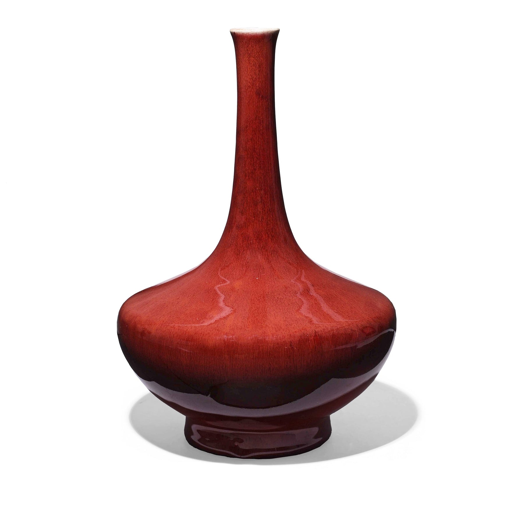 Sang De Boeuf Porcelain Tianqiuping Vase