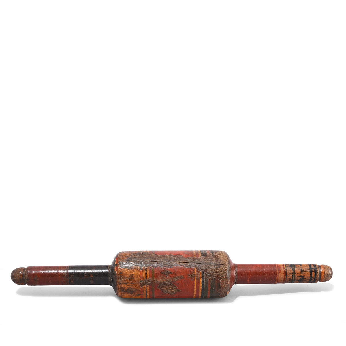 Vintage Lacquer Chapati Rolling Pin - Ca 1920