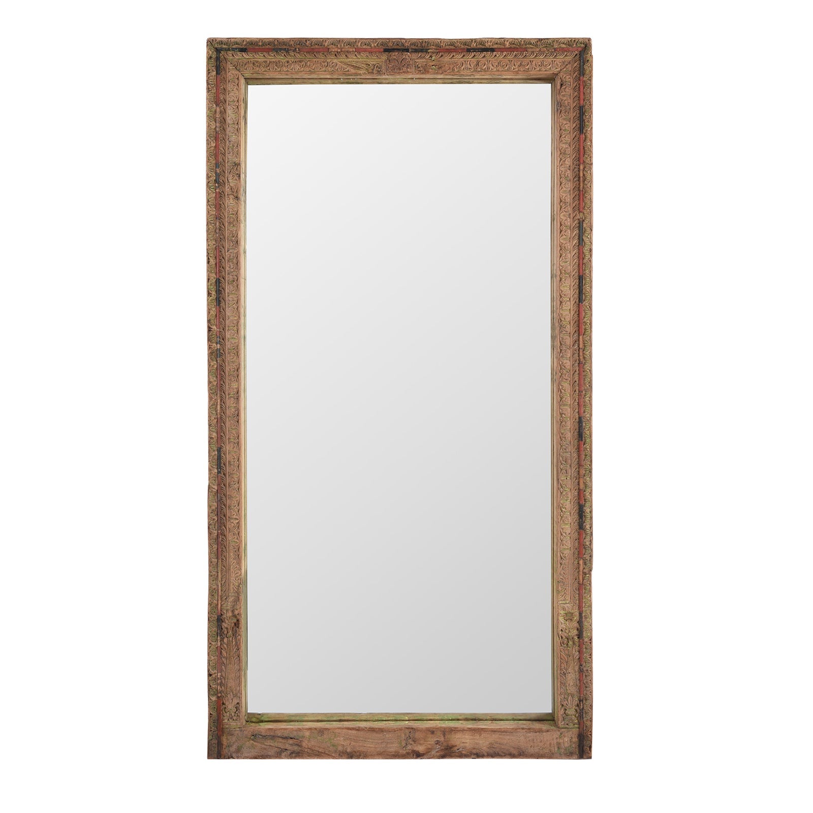 Indian Window Mirror From Shekhawati - 19th Century