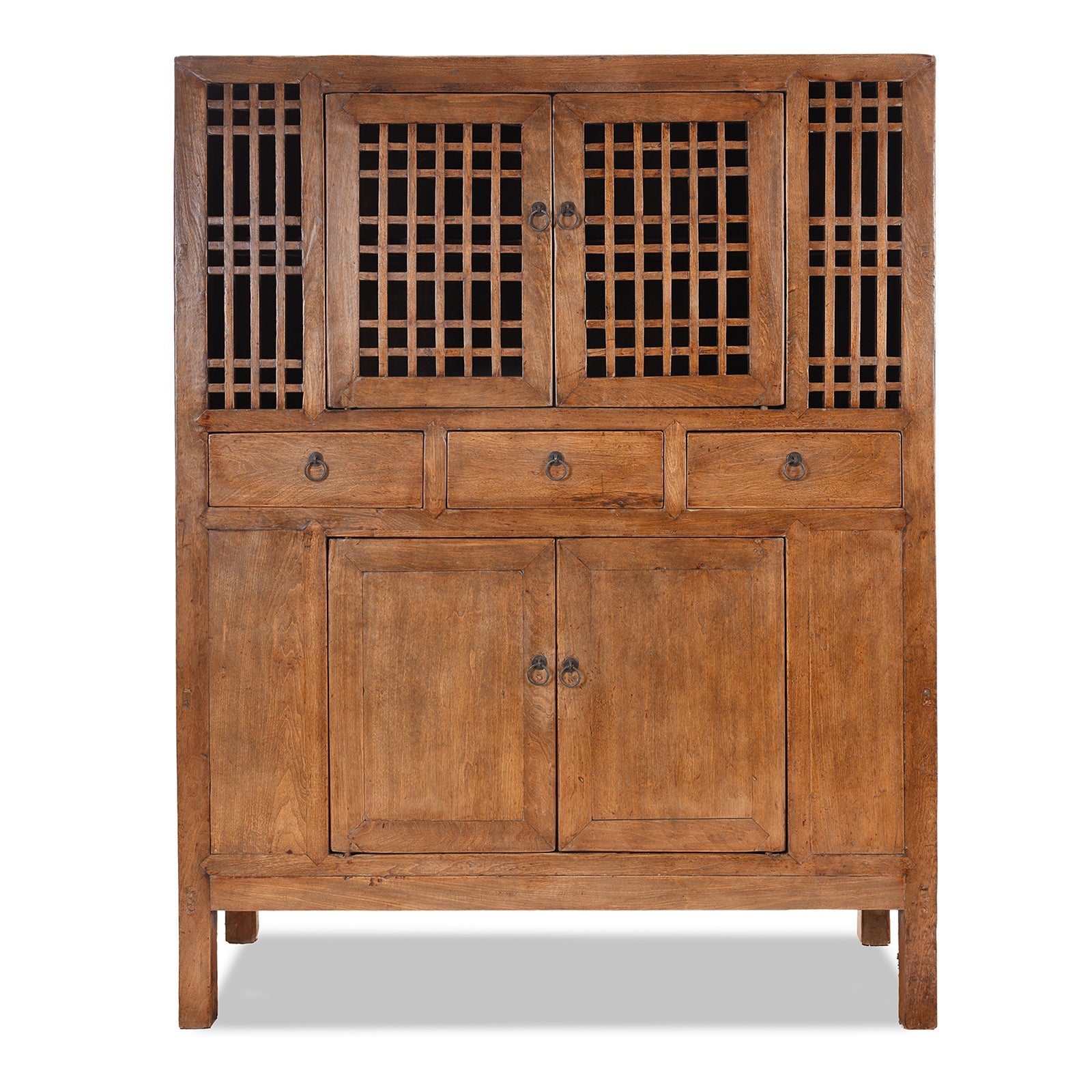 Elm Kitchen Cabinet From Hebei - 19th Century
