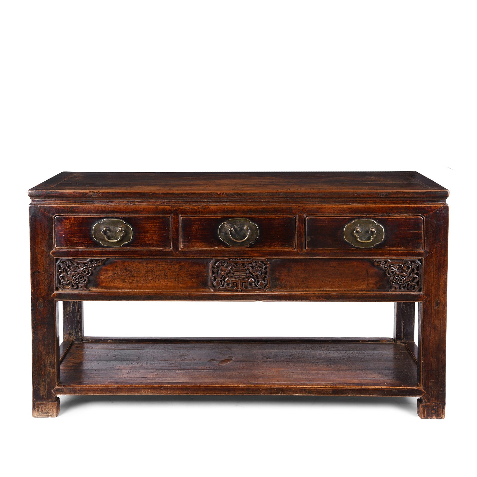 Camphor Sideboard From Tianjin - 19th Century