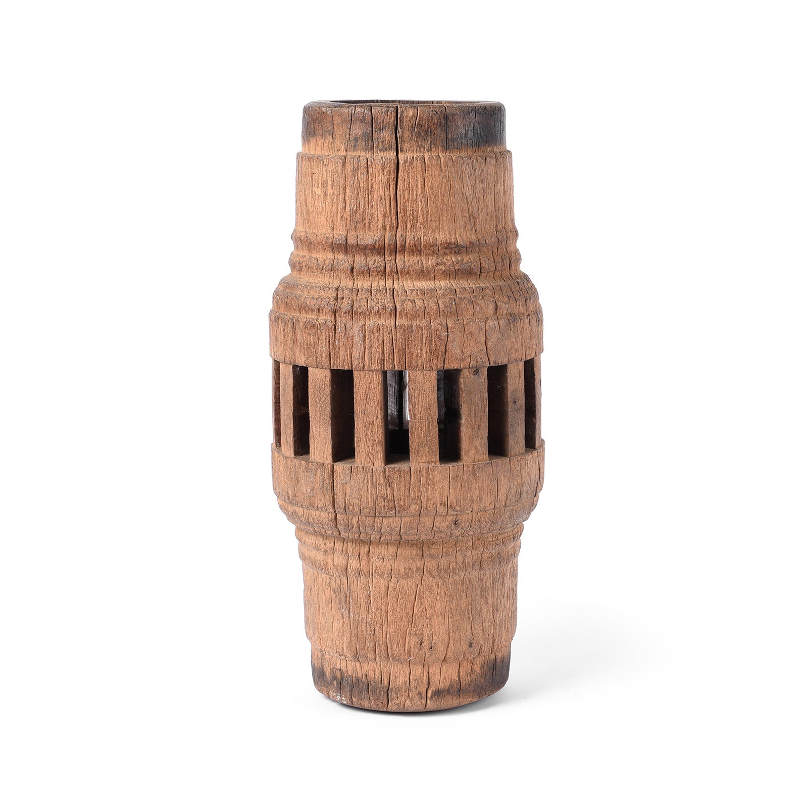 Elm Wheel Hub From Shanxi Province - 19thC