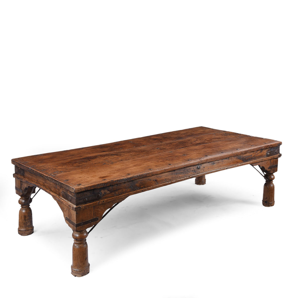 Antique Takhat Table From Shekhawati - 19th Century