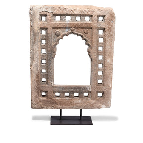 Stone Window Panel From Dungarpur - 18th Century