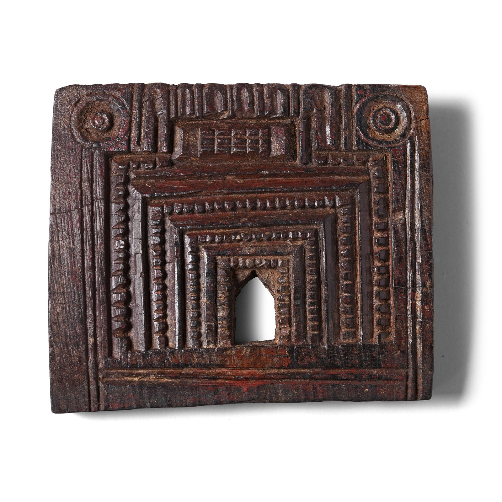 Indian Votive Panel From Andhra Pradesh - Ca 1920's