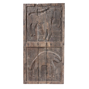 Baiga Tribal Panel From Chhattisgarh - 19th Century