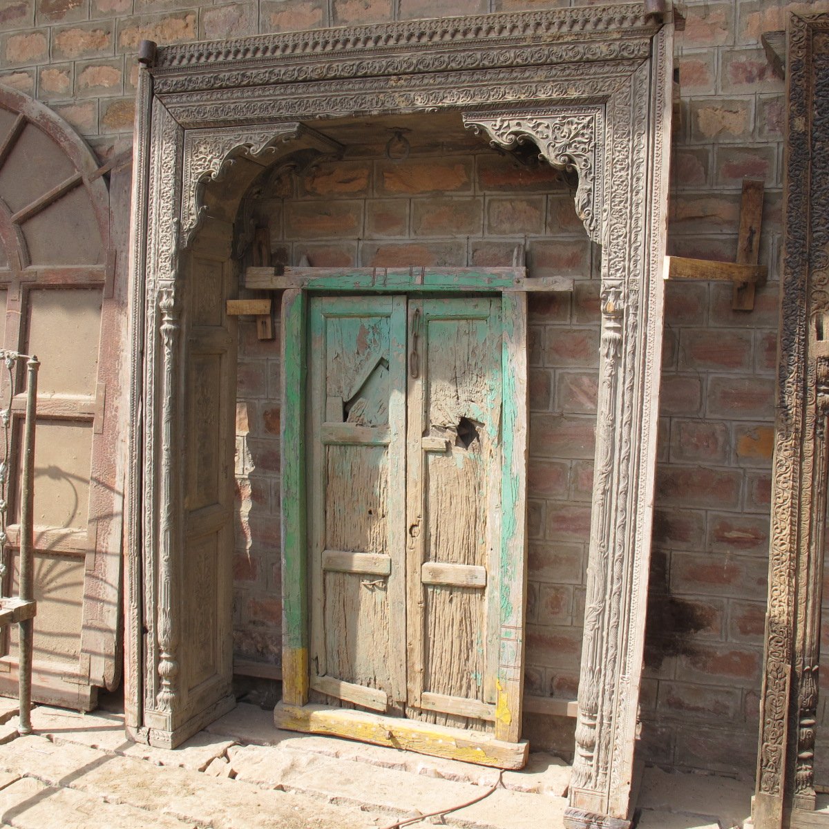 Carved Rosewood Arch from Haryana - Early 19th Century