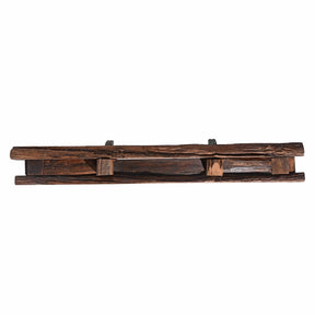 Carved Teak Architectural Panel With Horses - 19thC