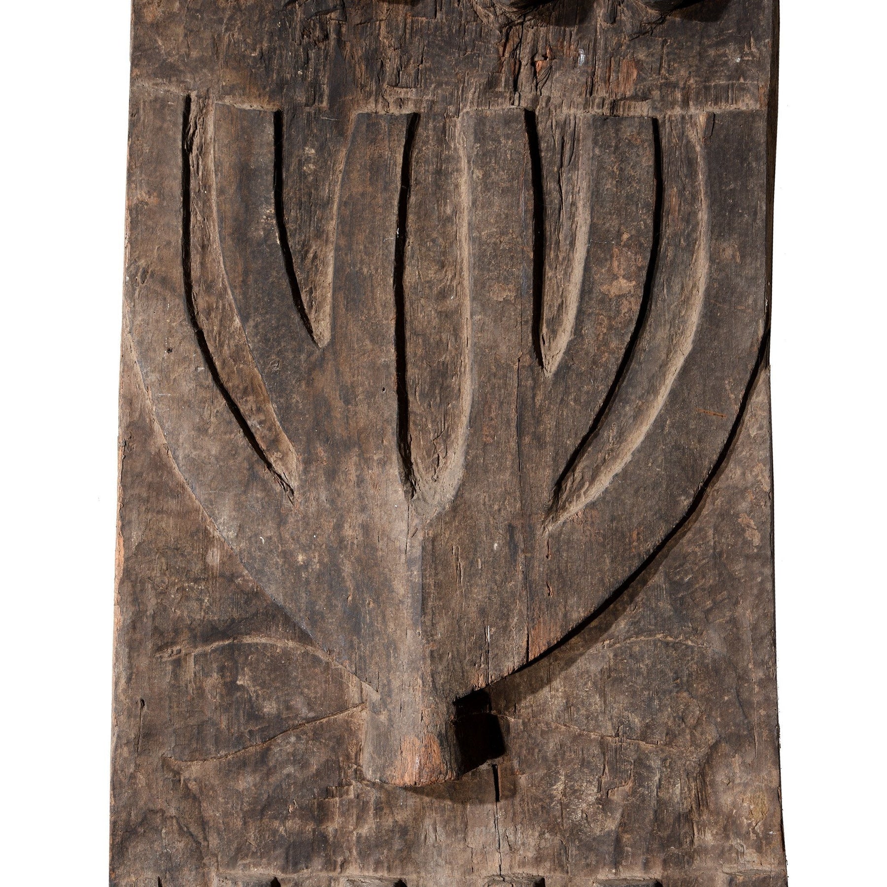 Carved Tribal Totem Panel from Nagaland - 19thC