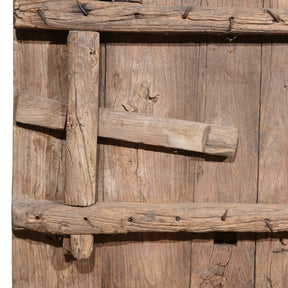 Elm Farmhouse Door From Shanxi - Ca 100 yrs old