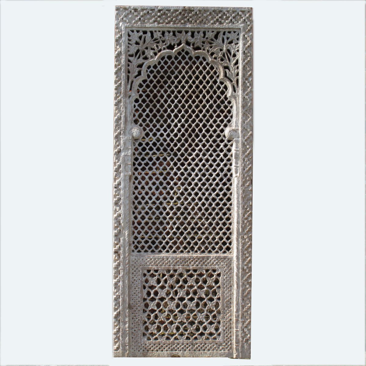 Indian Stone Jali Window Panel from Jaisalmer