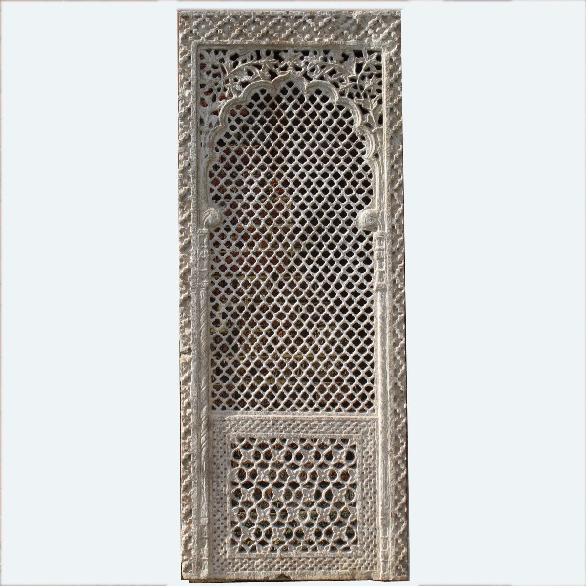 Indian Stone Jali Window Panel from Jaisalmer