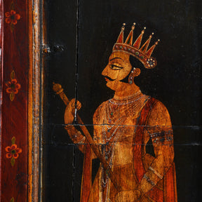 Painted Indian Doors From Bikaner - 19thC