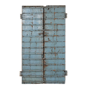 Rosewood & Brass Doors from Ajmer - 19thC