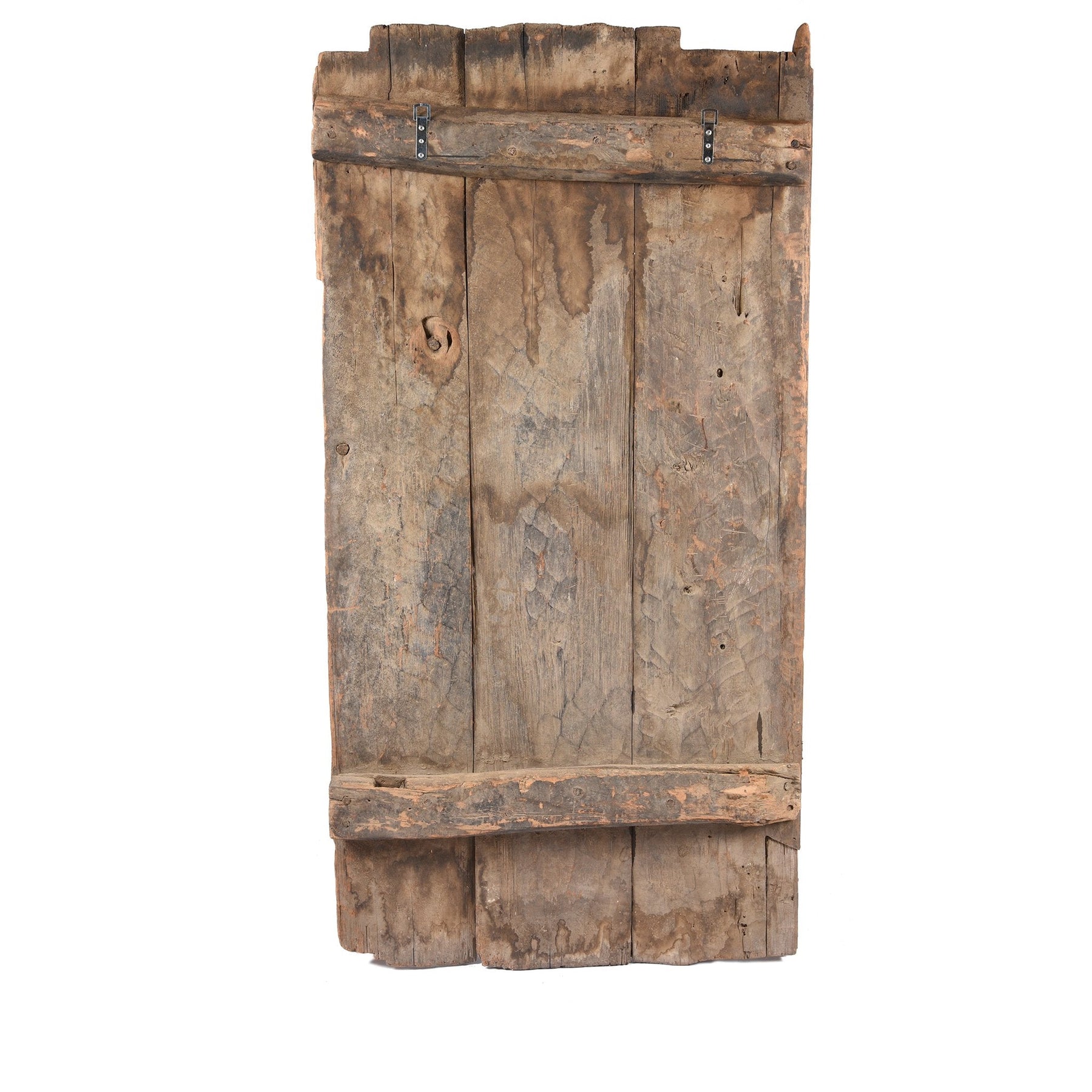 Tibetan Dragon Door Panel With Original Paint 75 - 100 Yrs Old