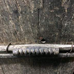 Tribal Elephant Window Shutter From Maharastra - 19thC