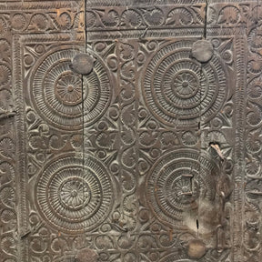 Tribal Window Shutter From  Maharashtra - 19th Century