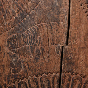 Gond Tribal Panel From Madhya Pradesh - 19th Century