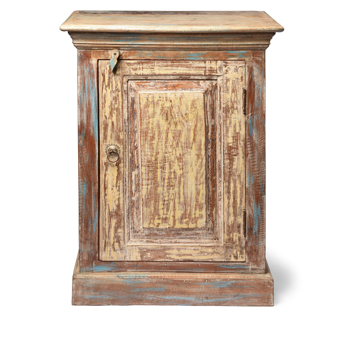 Bedside Cabinet Made From Reclaimed Teak
