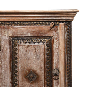 Bedside Cabinet Made From Reclaimed Teak