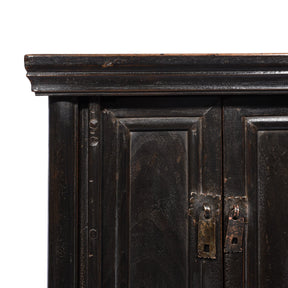 Persimmon Side Cabinet From Shanxi - 19thC