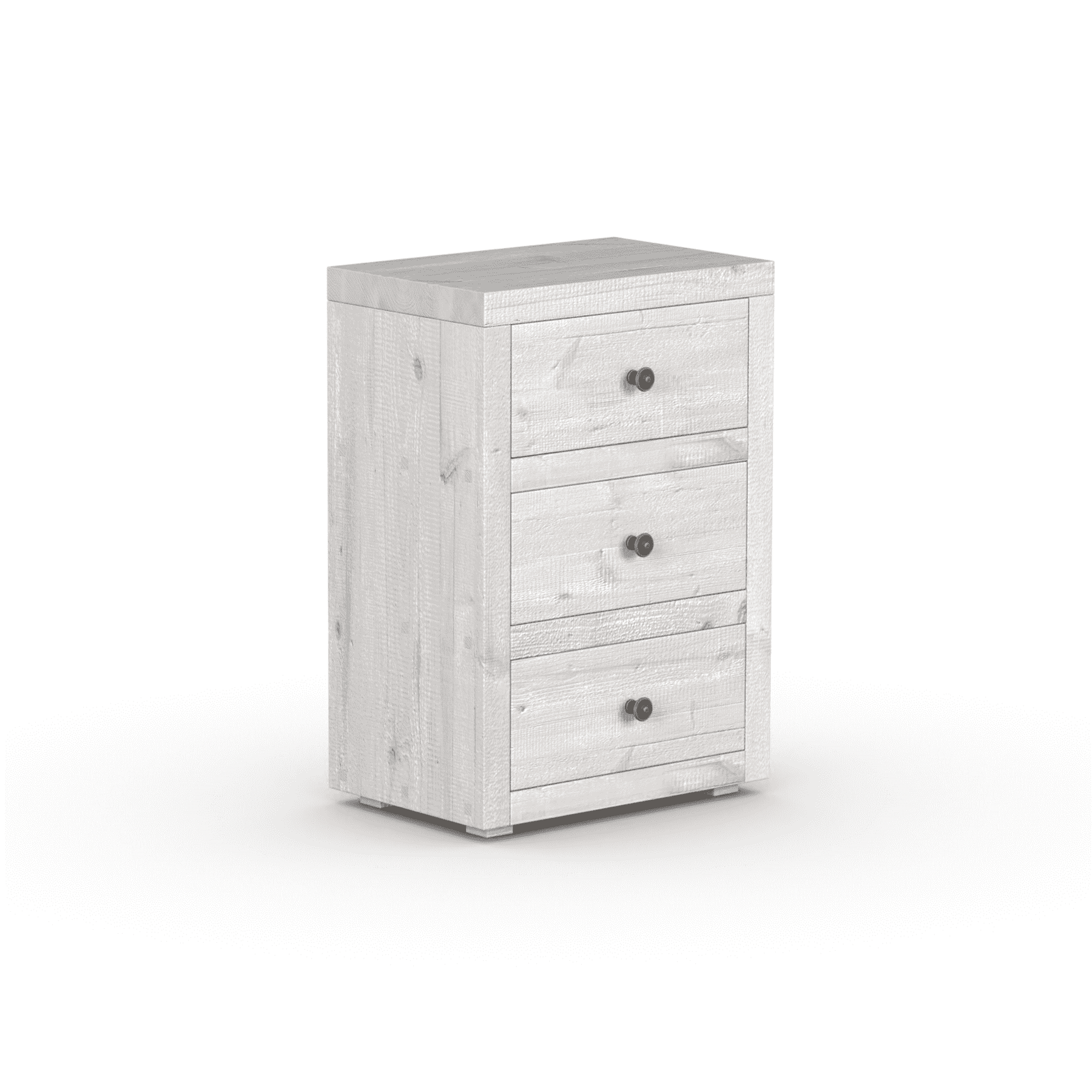 Branson 3 Drawer Bedside