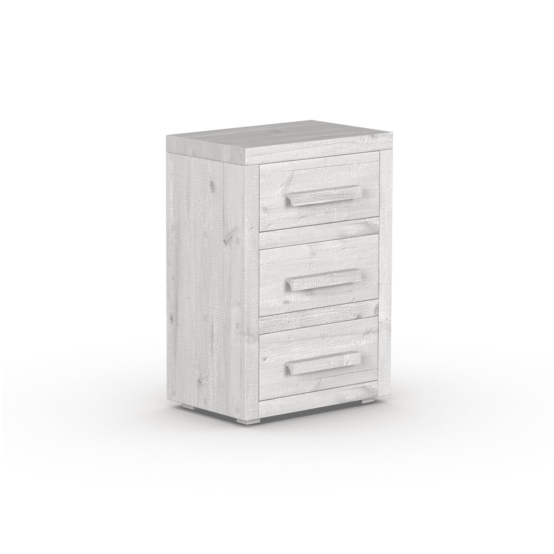 Branson 3 Drawer Bedside