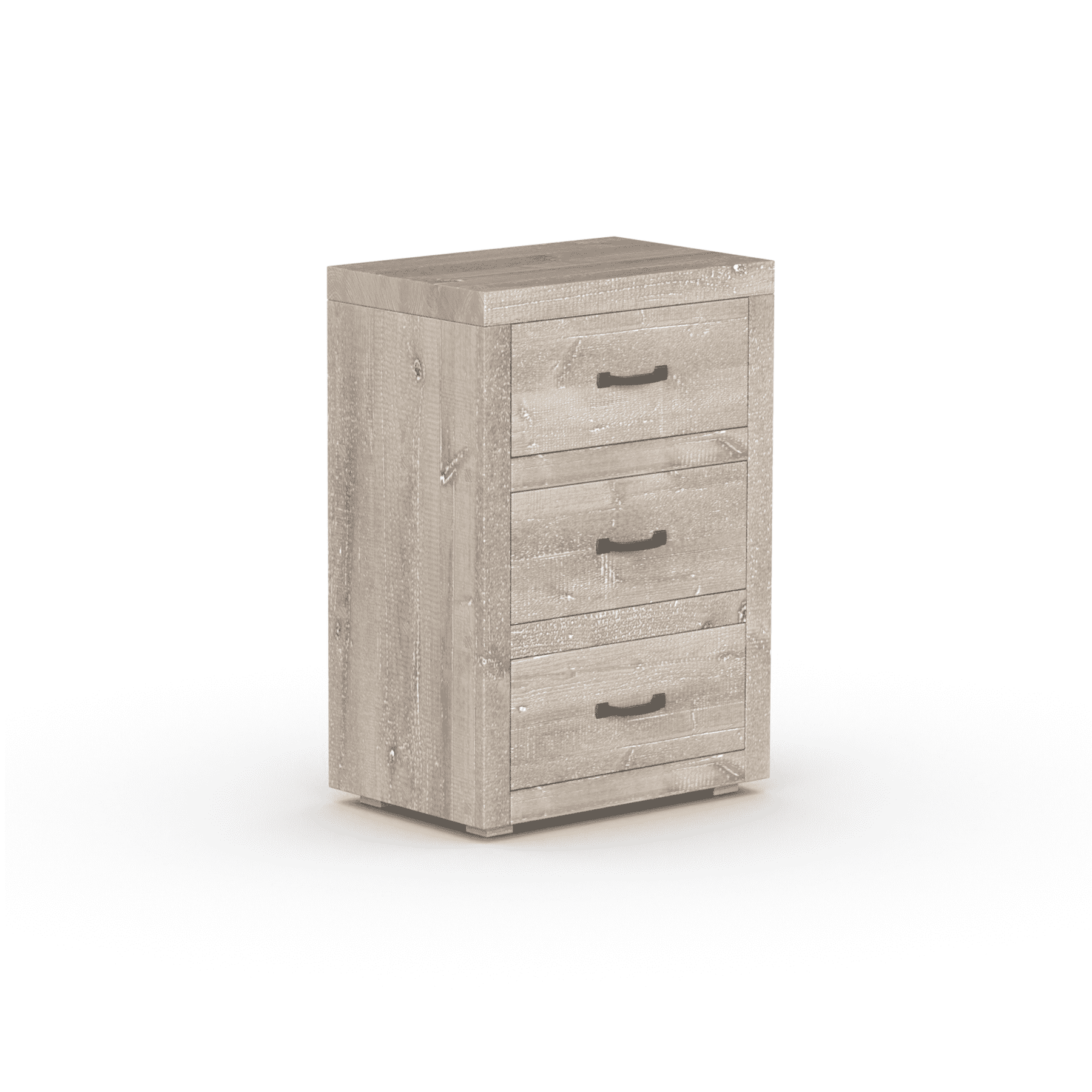 Branson 3 Drawer Bedside