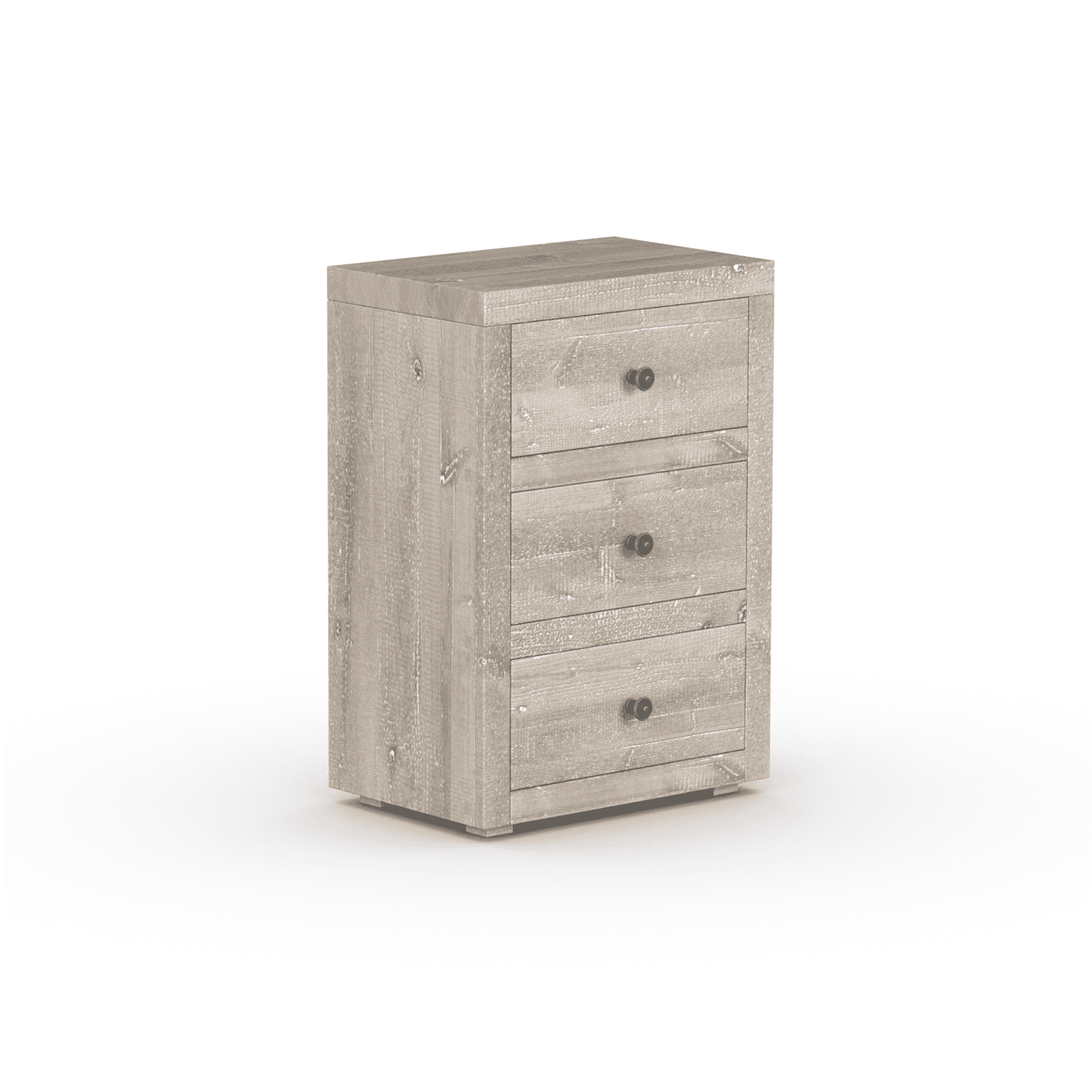 Branson 3 Drawer Bedside
