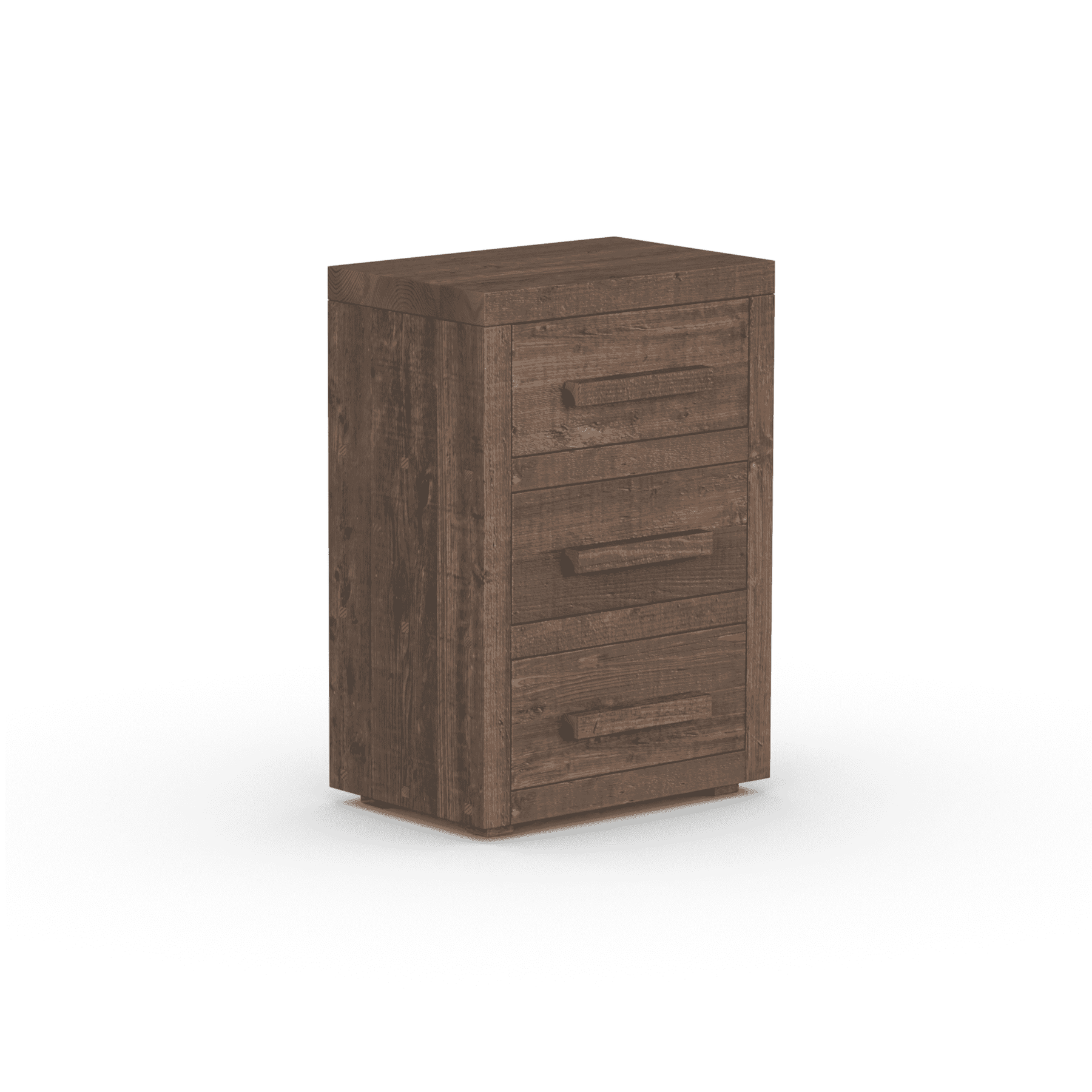 Branson 3 Drawer Bedside