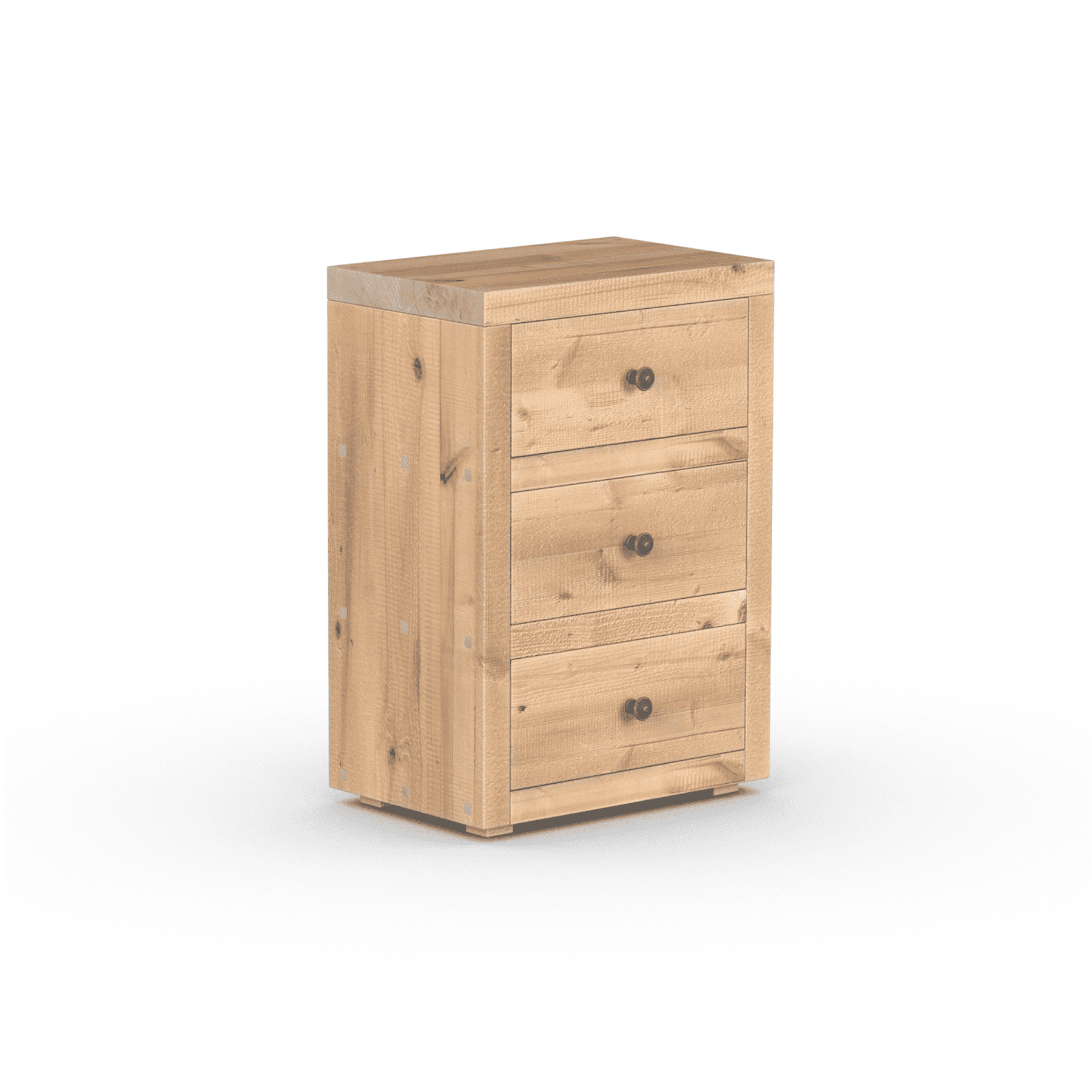 Branson 3 Drawer Bedside