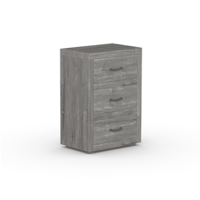 Branson 3 Drawer Bedside