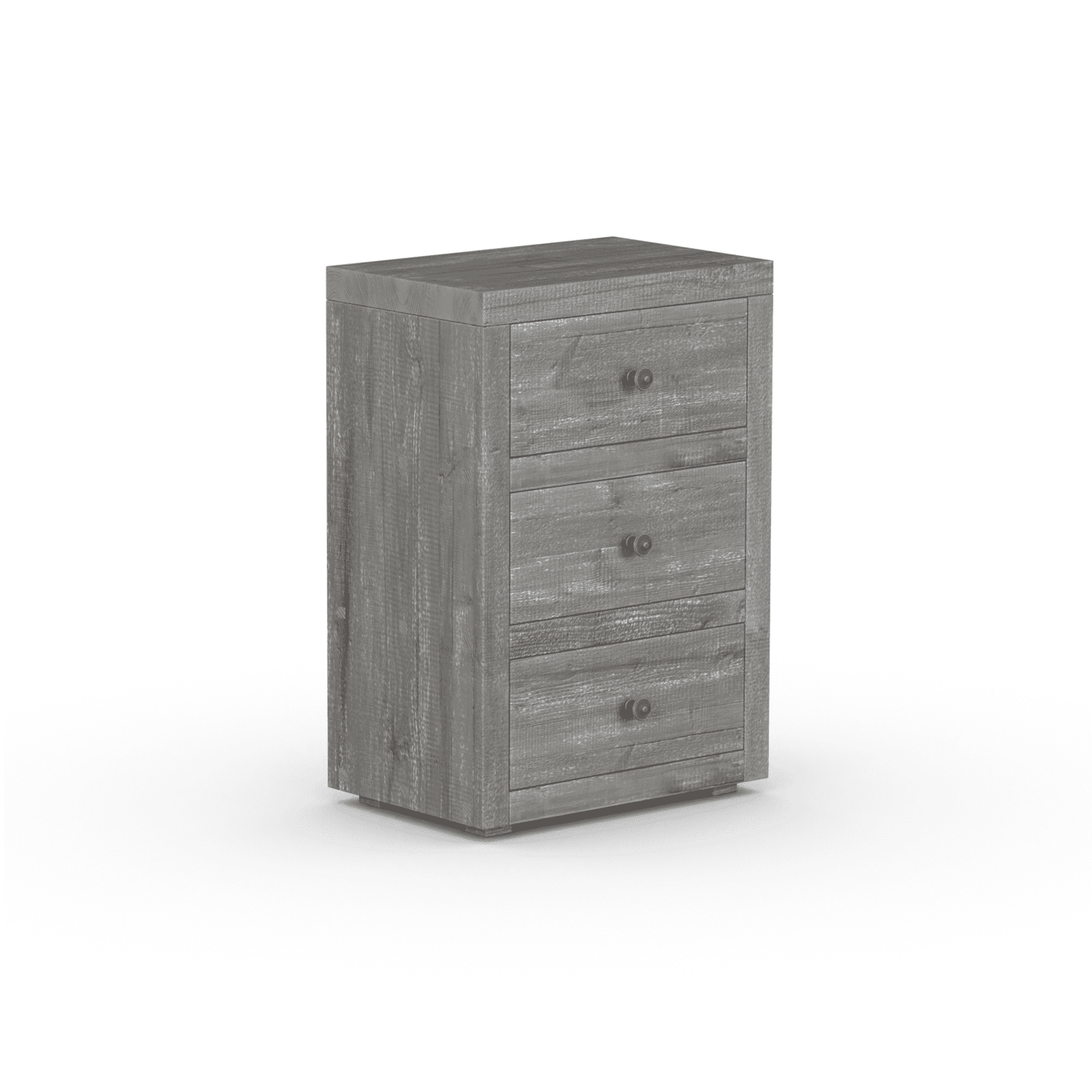 Branson 3 Drawer Bedside