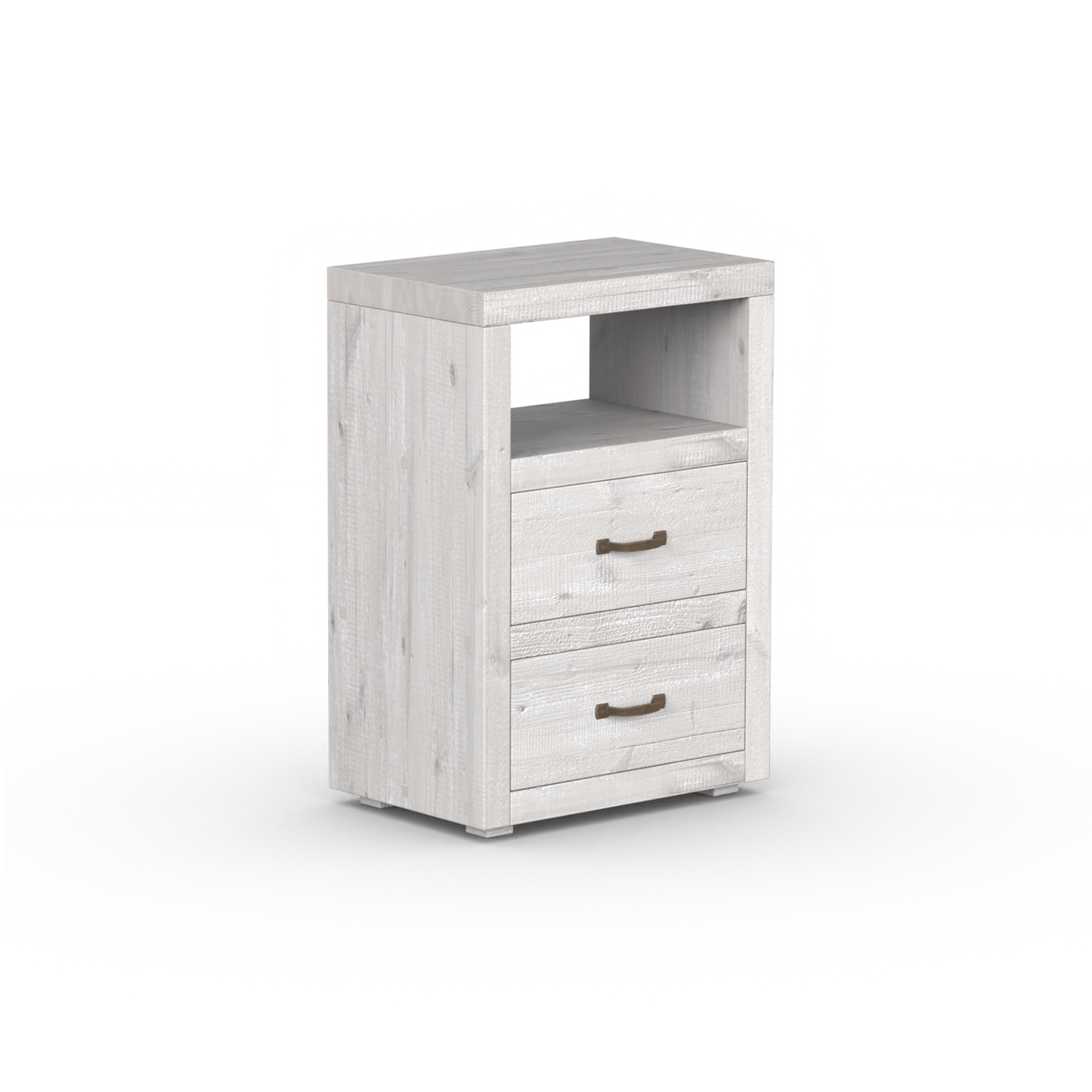 Branson Tall 2 Drawer Bedside