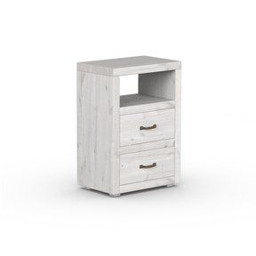 Branson Tall 2 Drawer Bedside