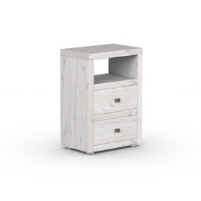 Branson Tall 2 Drawer Bedside