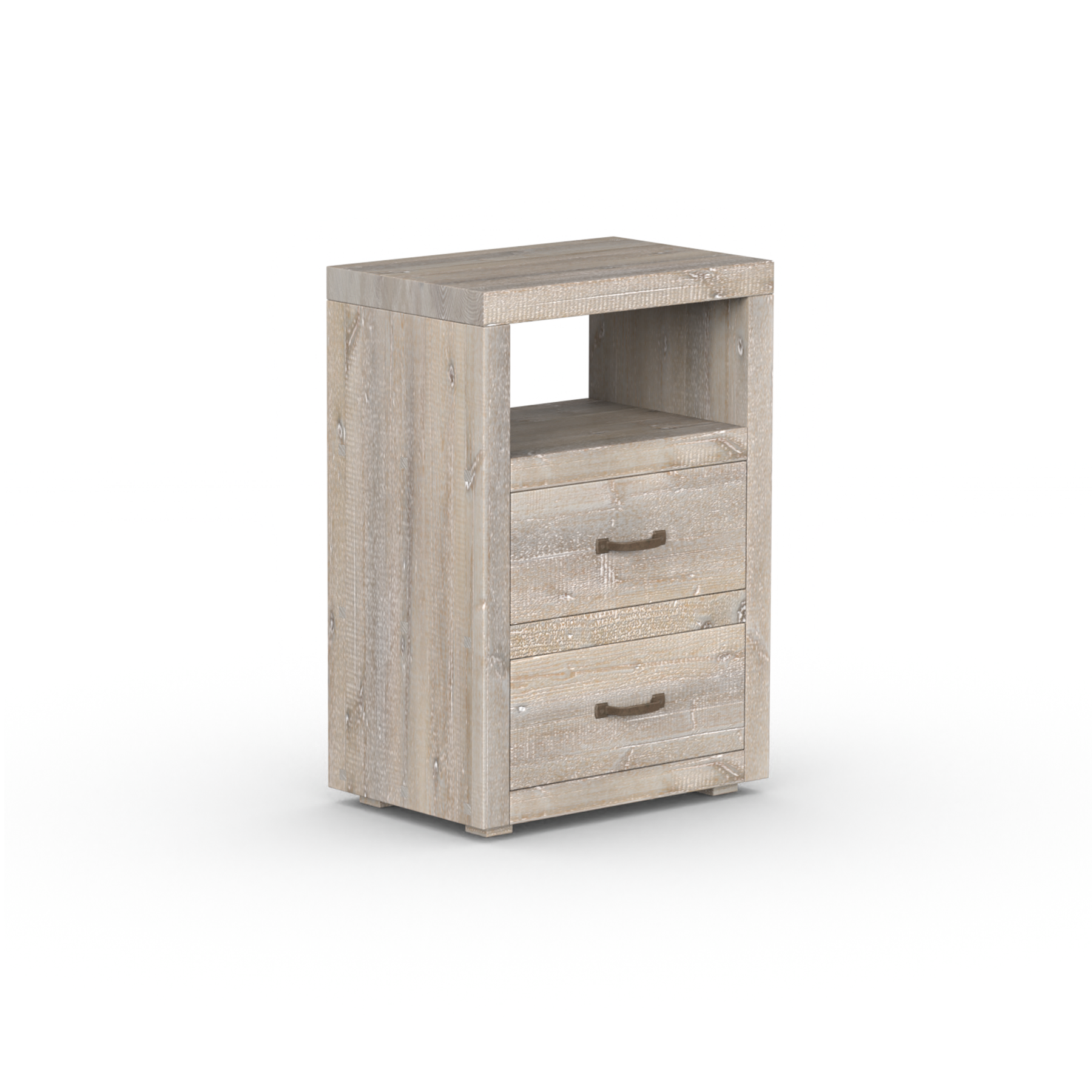 Branson Tall 2 Drawer Bedside