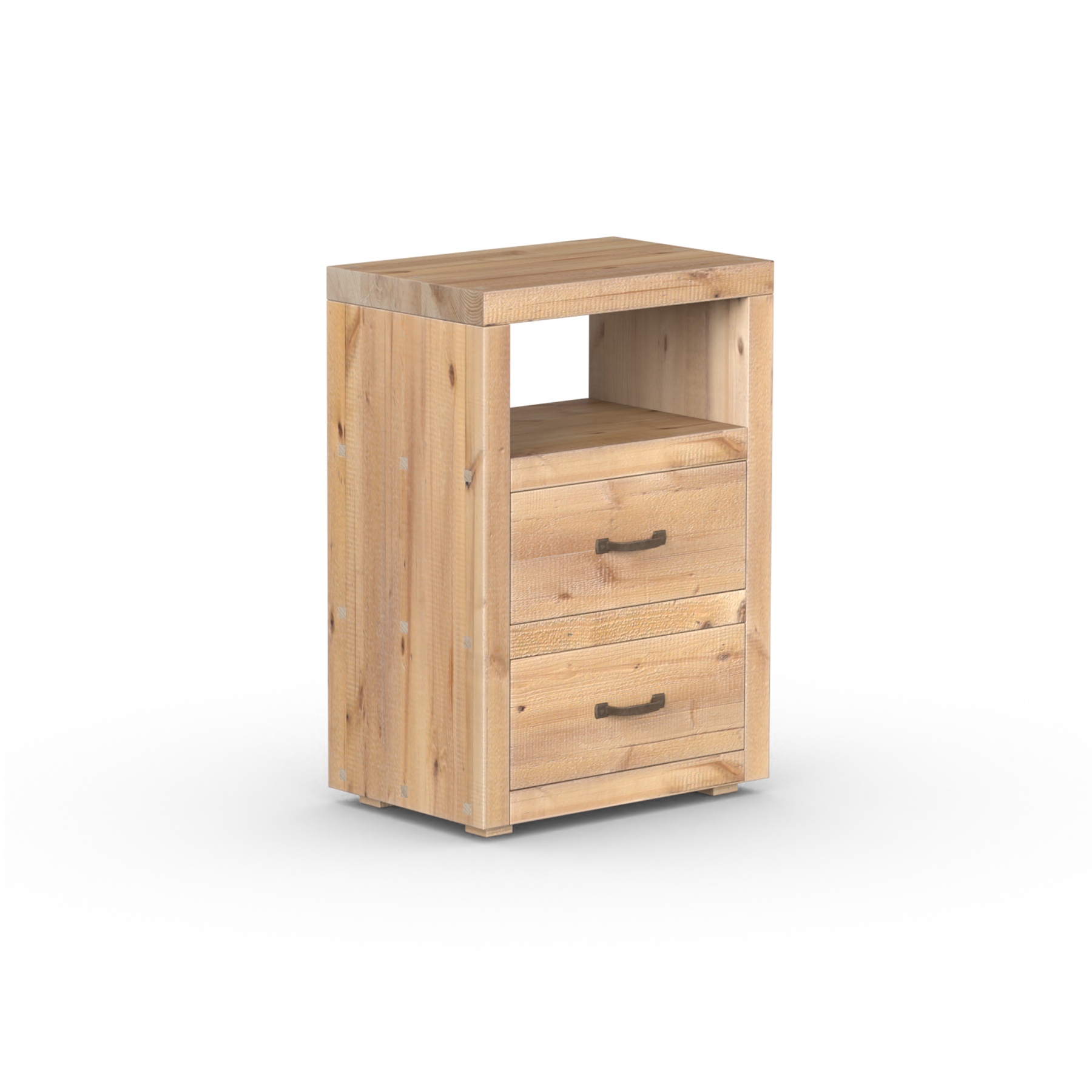 Branson Tall 2 Drawer Bedside
