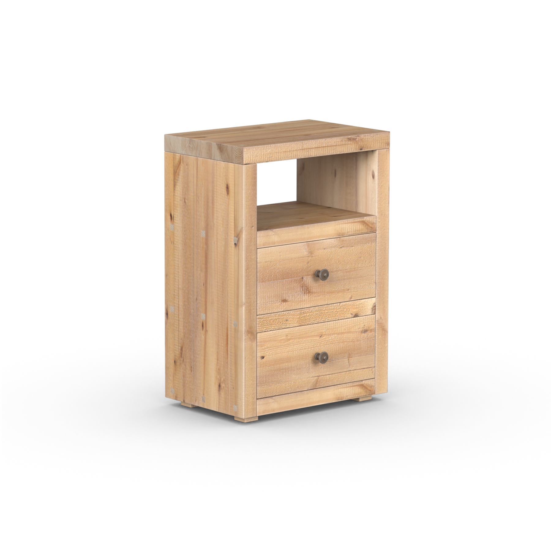 Branson Tall 2 Drawer Bedside