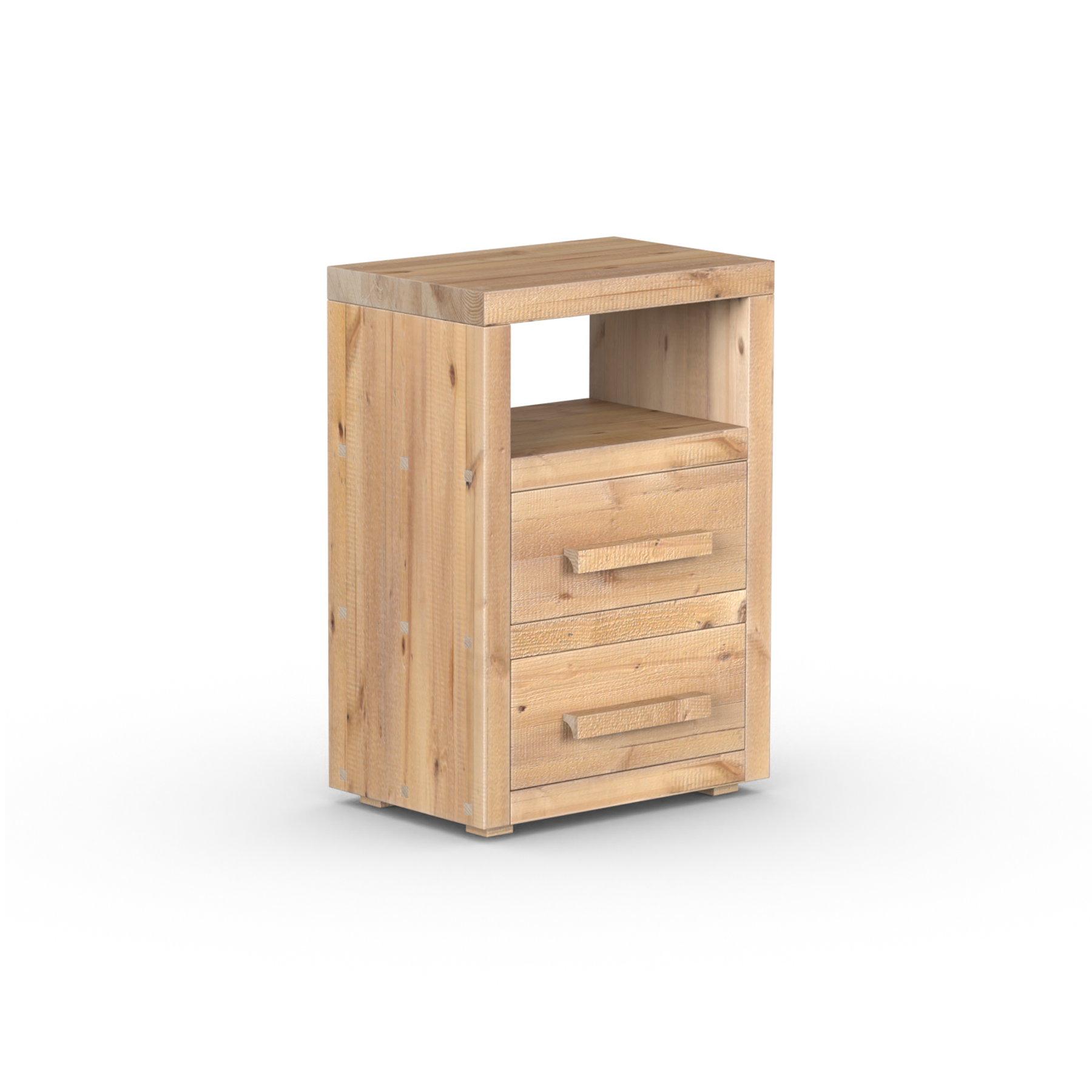 Branson Tall 2 Drawer Bedside